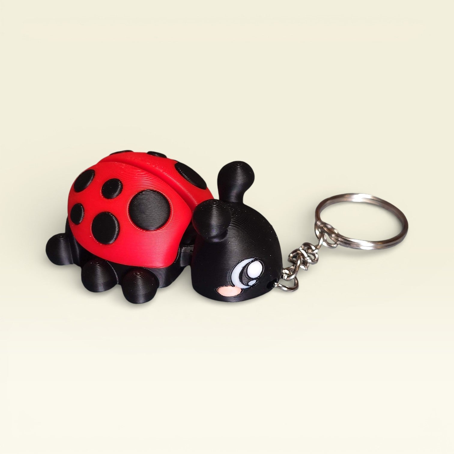 Ladybug keychain 