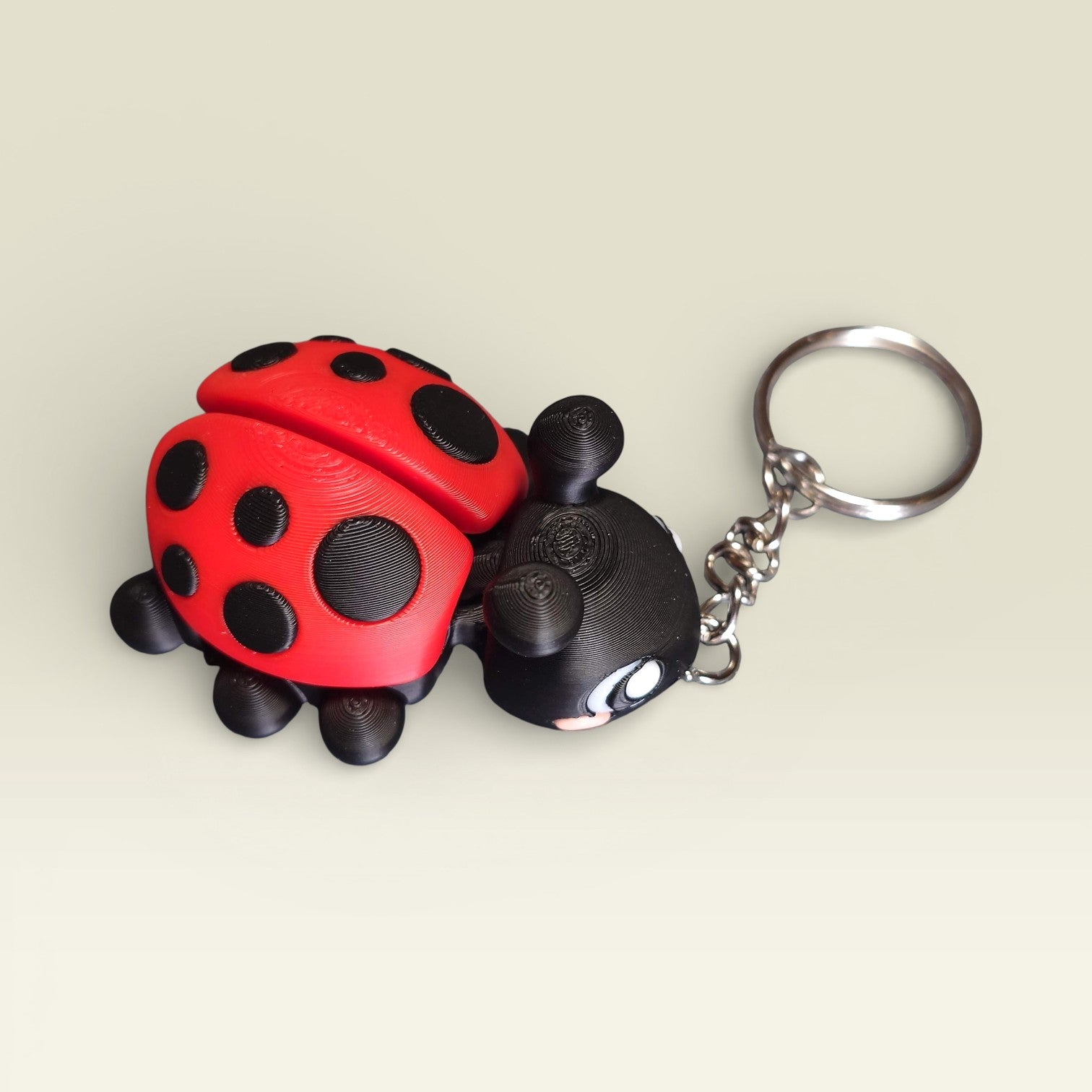 Ladybug keychain 