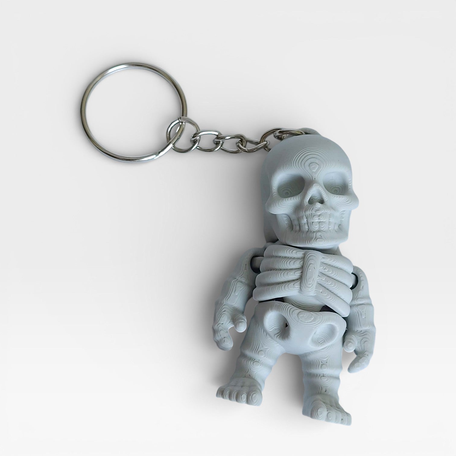 3D Printed Skeleton Keychain