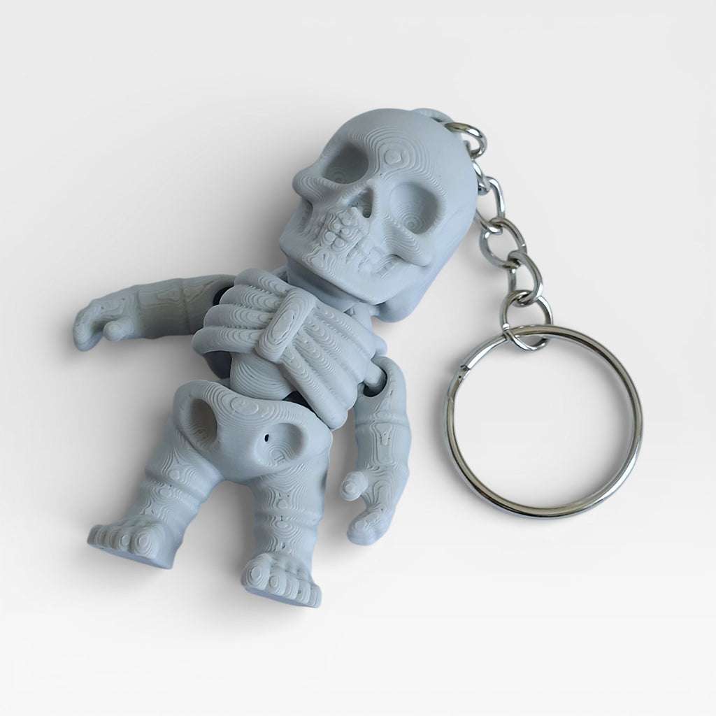 3D Printed Skeleton Keychain