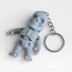 3D Printed Skeleton Keychain