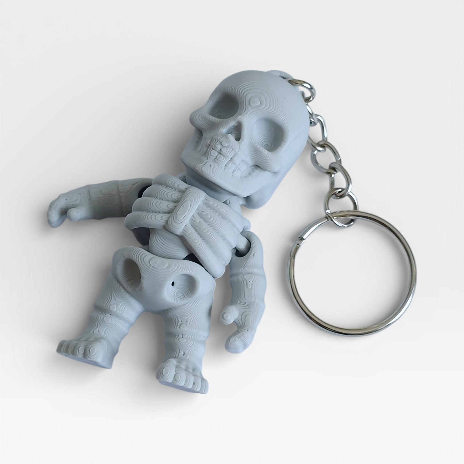 3D Printed Skeleton Keychain