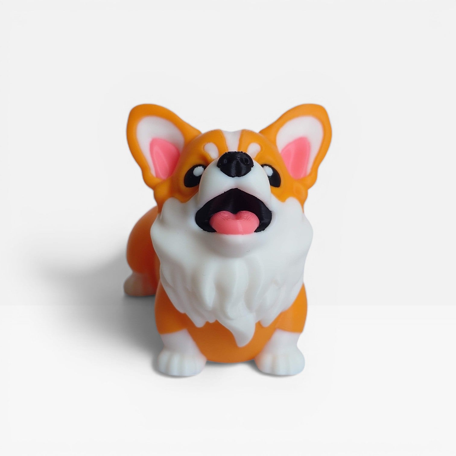 3D printed corgi puppy