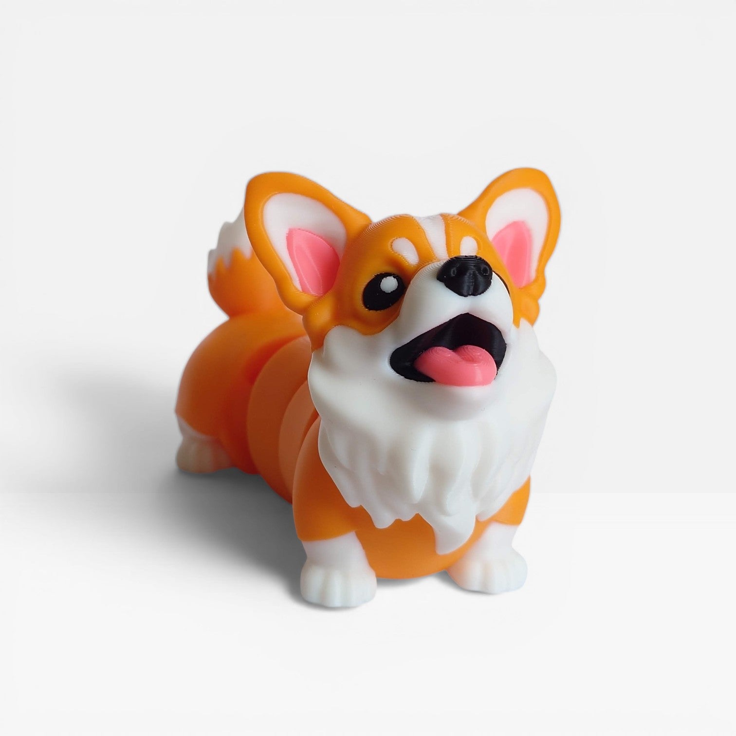3D printed corgi puppy