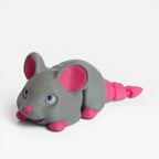 3D printed mouse with magnet – a cute decoration for the fridge 