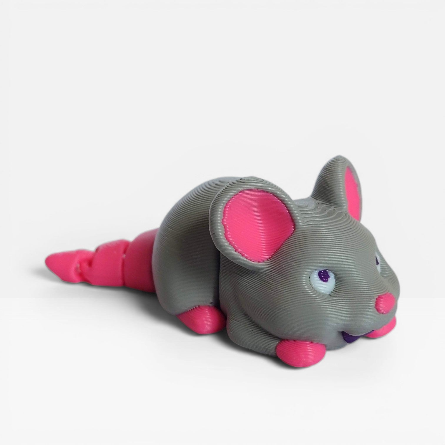 3D printed mouse with magnet – a cute decoration for the fridge 