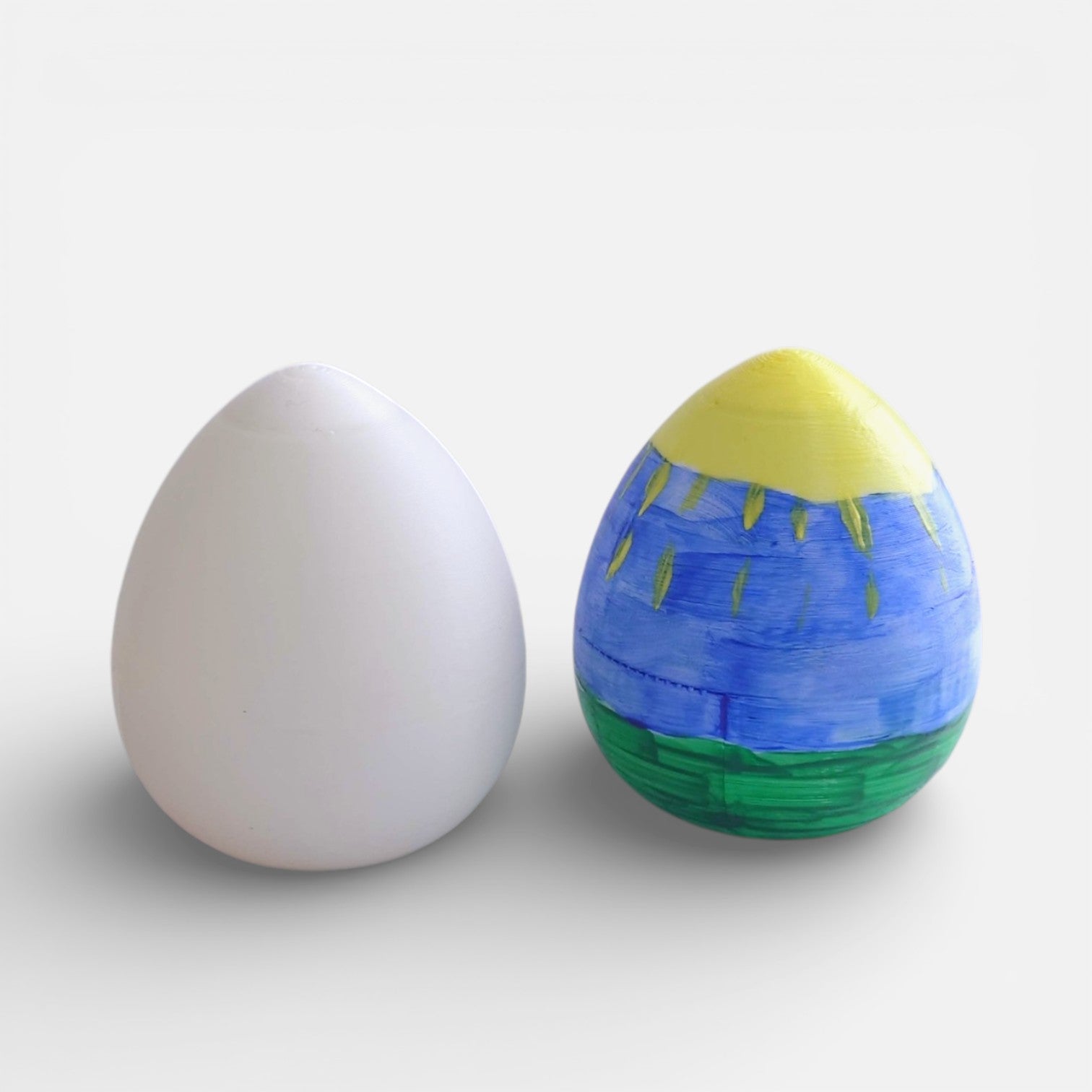 3D Printed Easter Egg with Toy Inside 