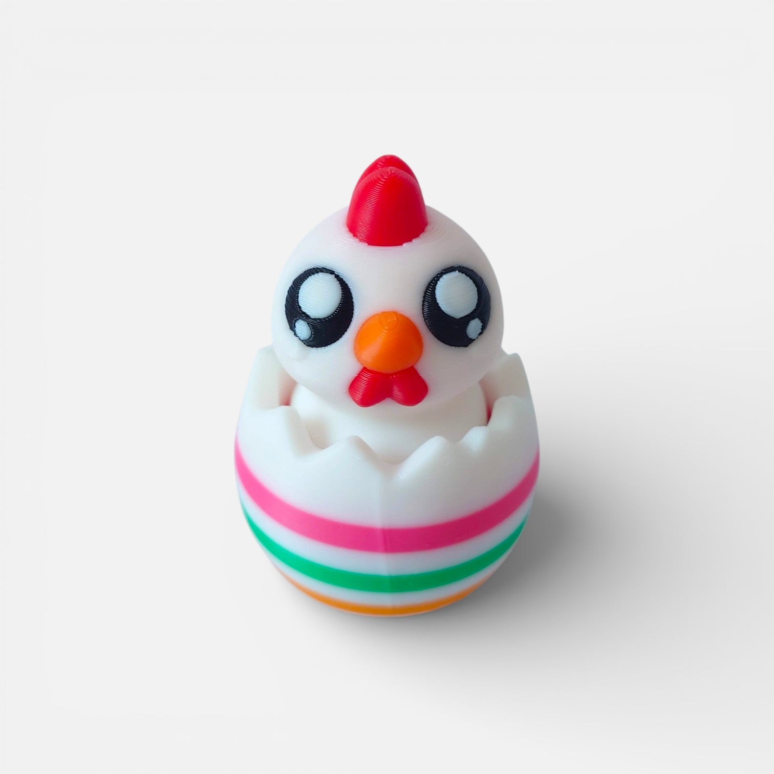 3D Printed "Chick" - clicker toy