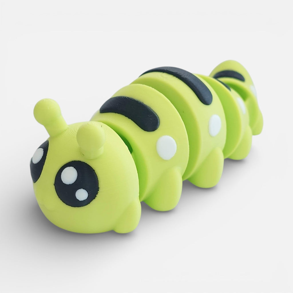 3D-printed "Wormy"
