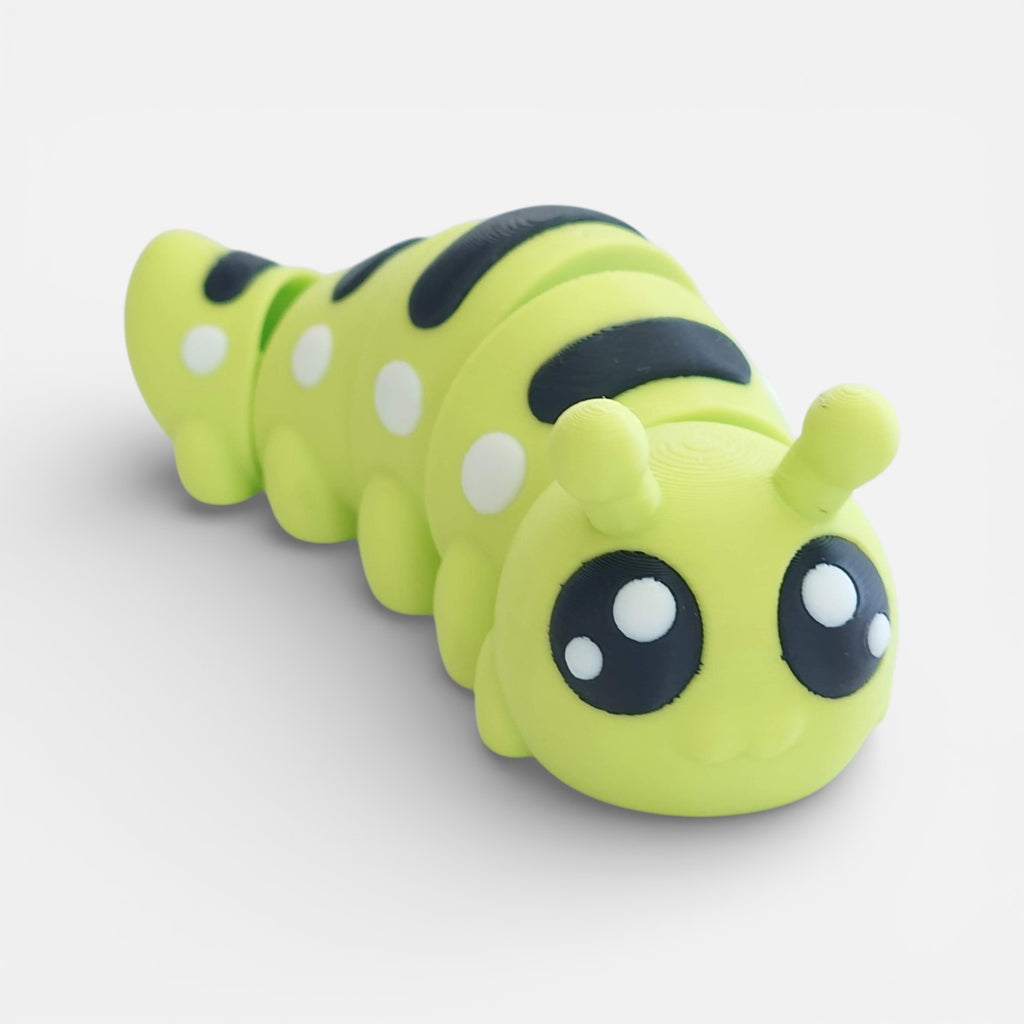 3D-printed "Wormy"