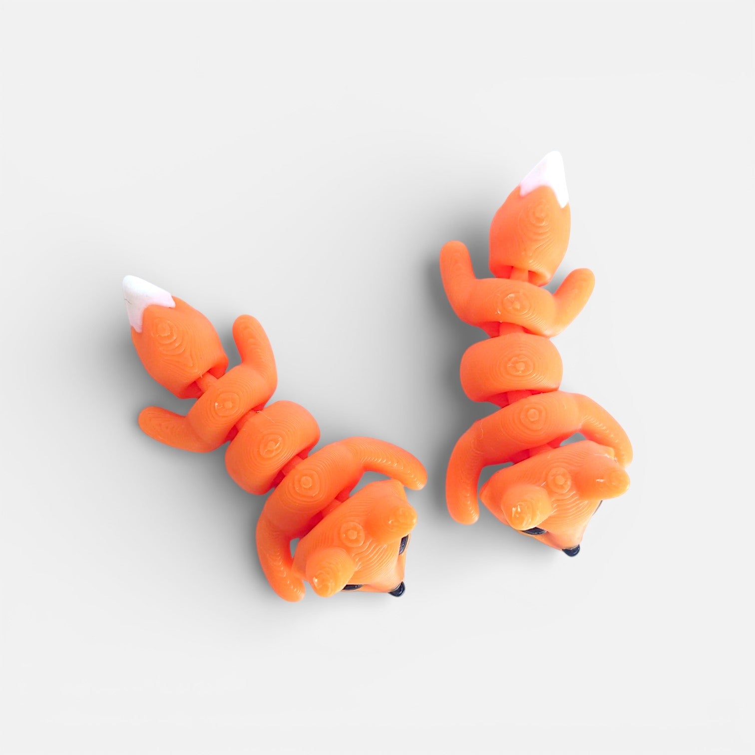 Small 3D printed fox – fidget toy