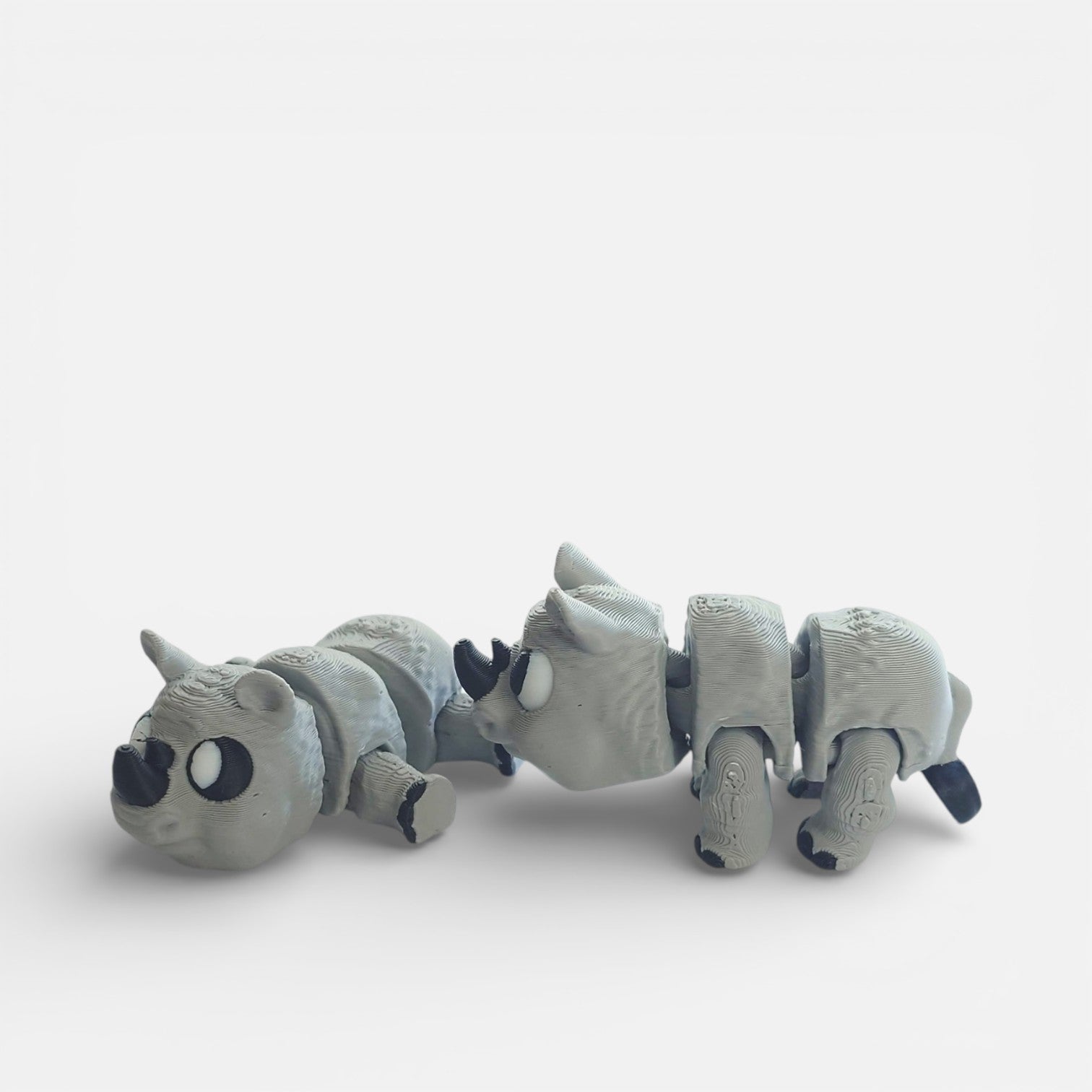 3D-printed mini rhinoceros