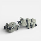 3D-printed mini rhinoceros