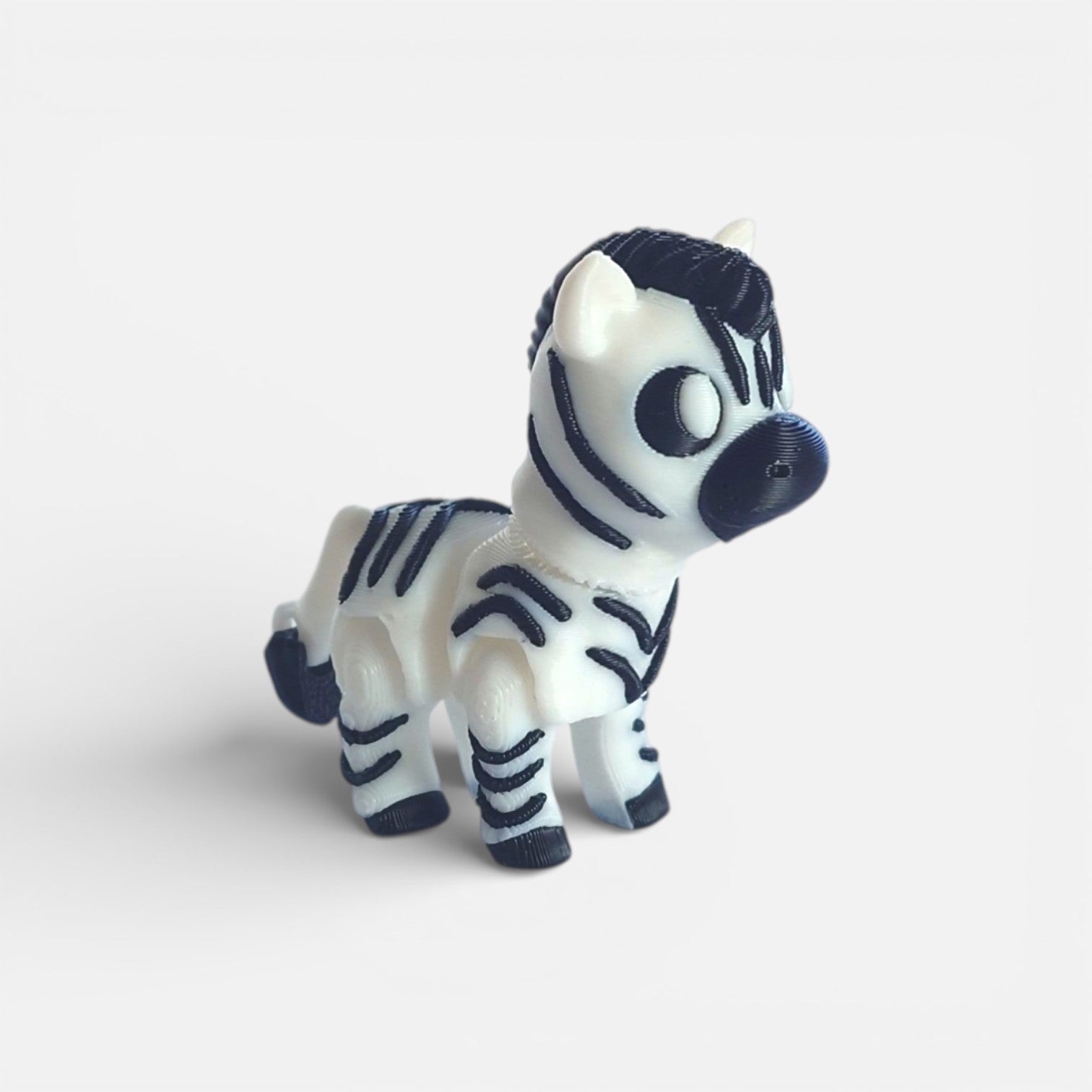 3D printed mini zebra
