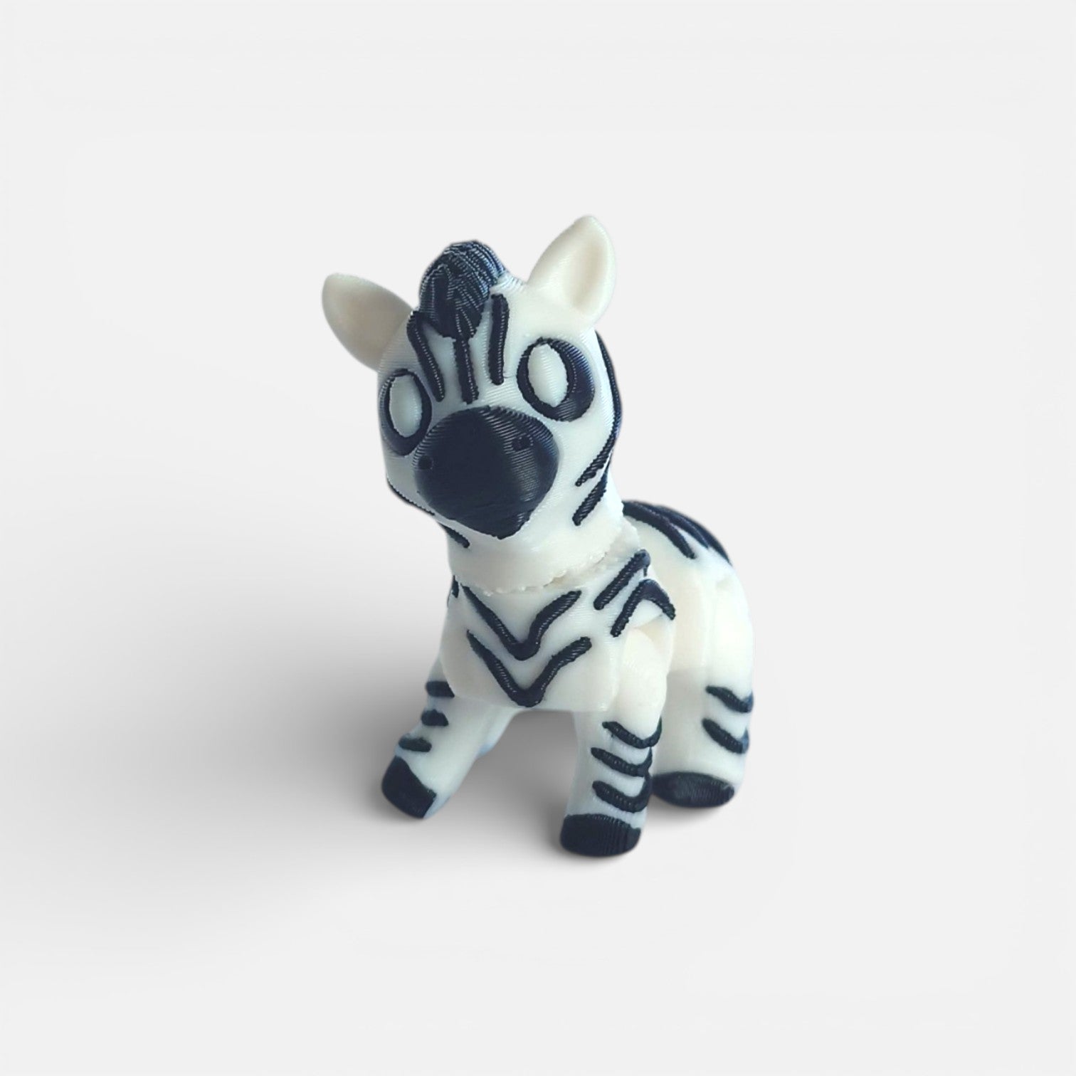3D printed mini zebra
