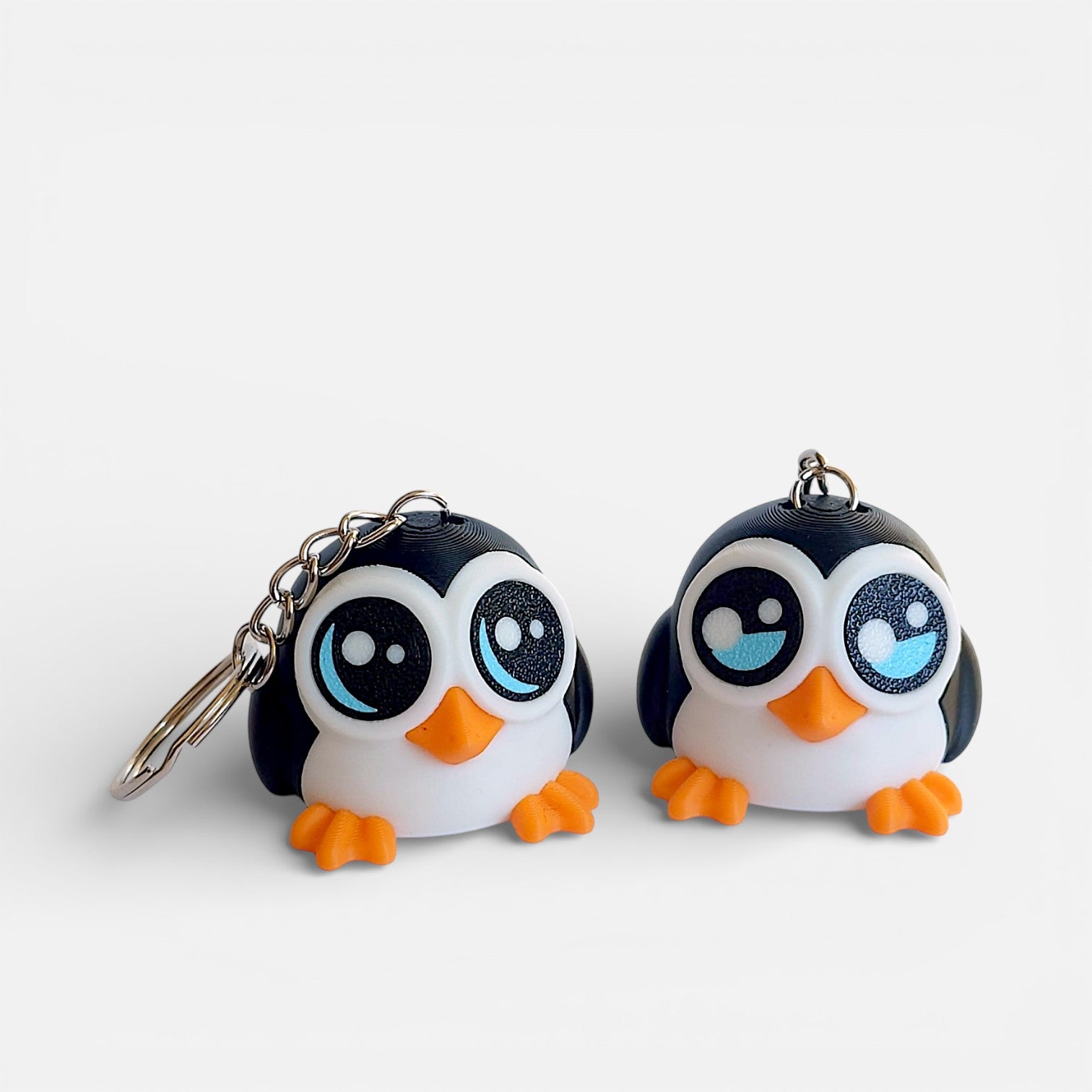 3D printed penguin – pendant with a spinner