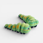 3D printed caterpillar magnet – fidget