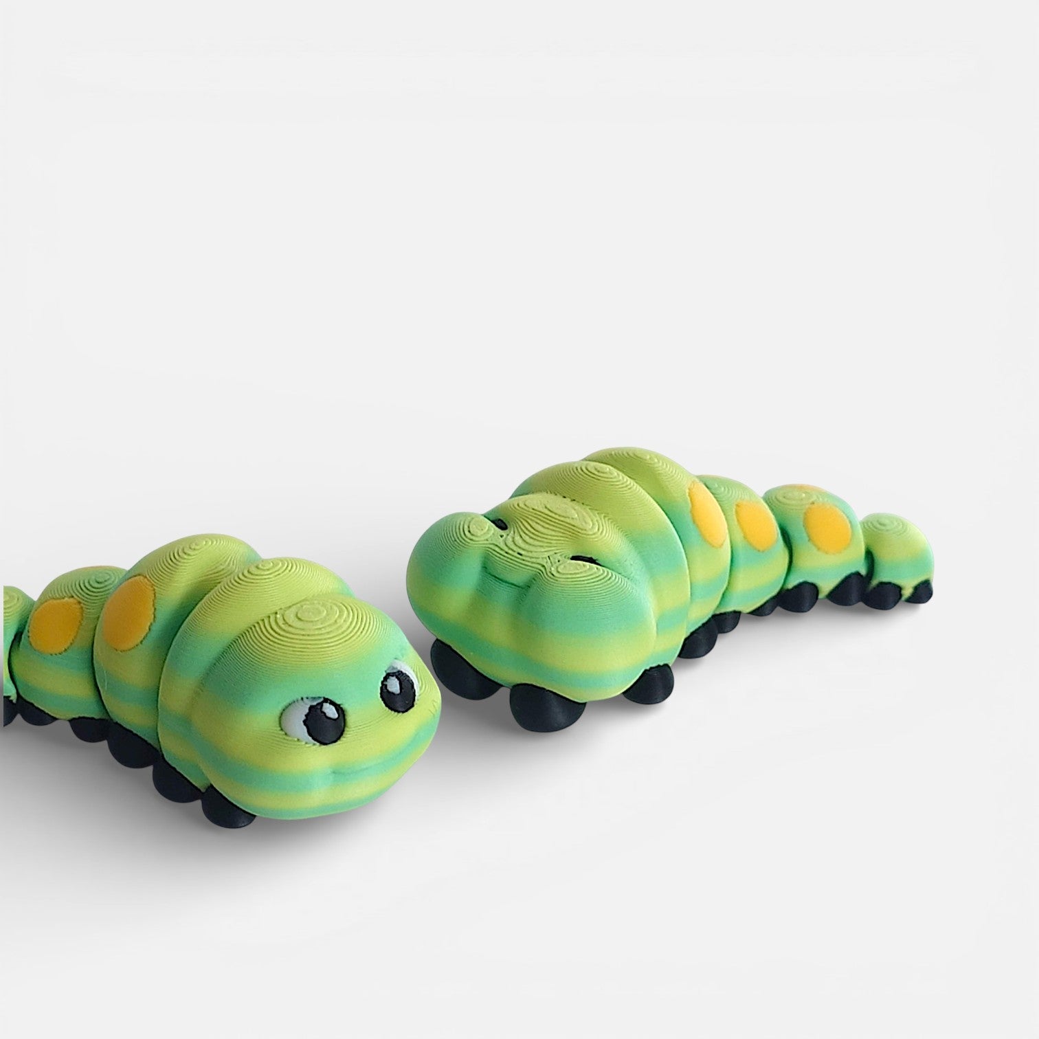3D printed caterpillar magnet – fidget
