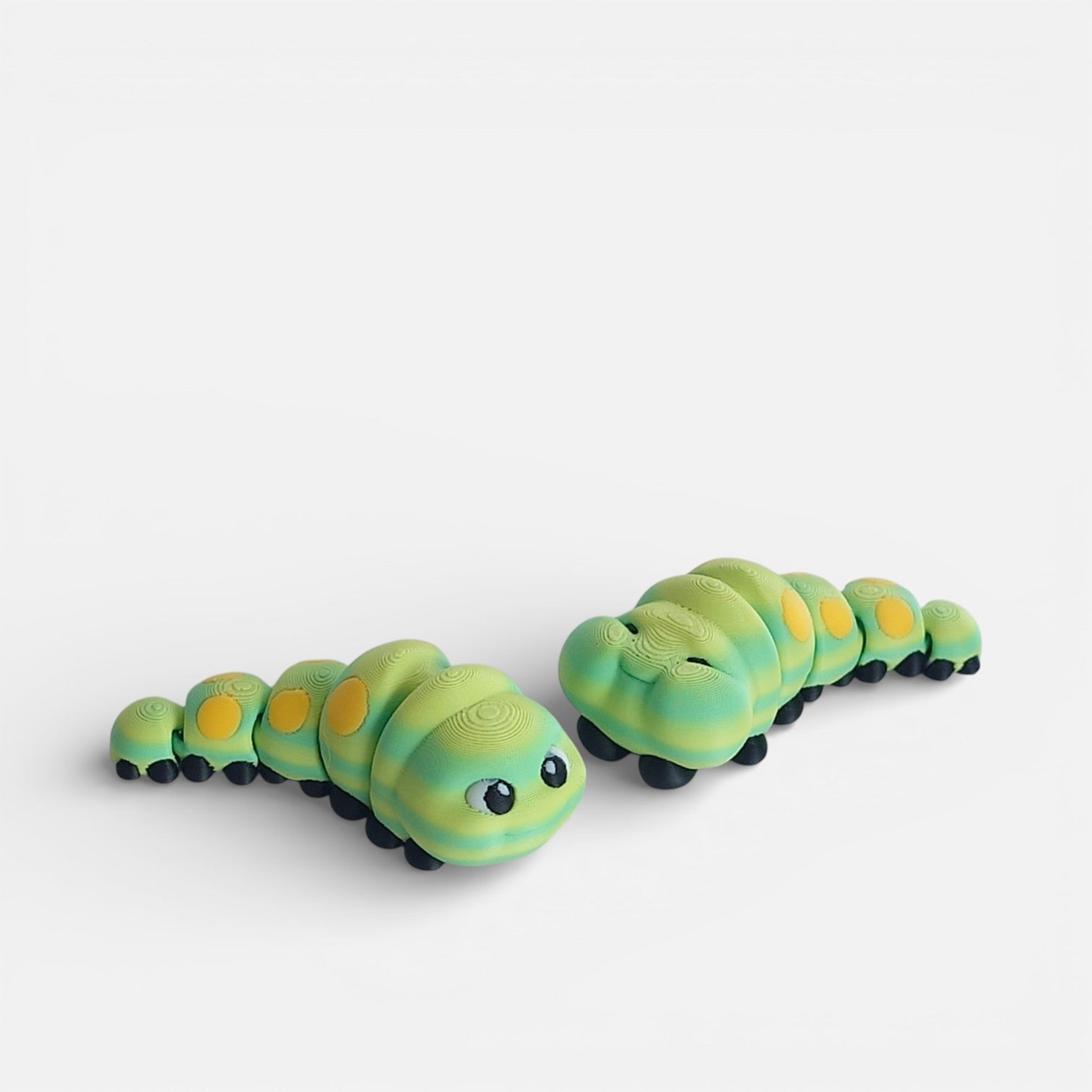 3D printed caterpillar magnet – fidget