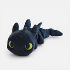 This is a pair of 3D printed dragons – Night Fury and Light Fury