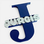 Personalized 3D-Printed Letter Monogram