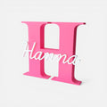 Personalized 3D printed monogram – name decoration