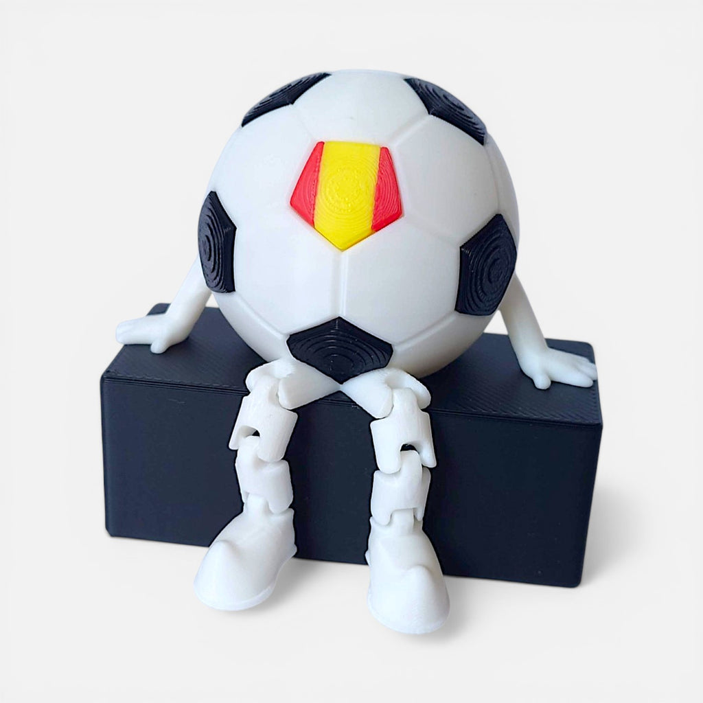 3D-printed soccer buddy