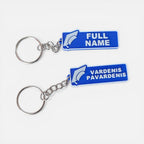 Personalized keychain. 3D printing. 