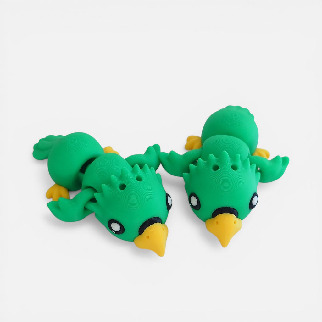 3D printed bird – a playful decoration