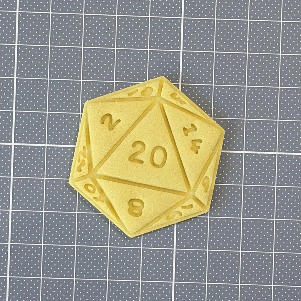 D20 Dice Cookie Cutter – DnD and Dungeons & Dragons 