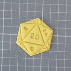 D20 Dice Cookie Cutter – DnD and Dungeons & Dragons 