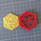 D20 Dice Cookie Cutter – DnD and Dungeons & Dragons 