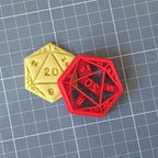 D20 Dice Cookie Cutter – DnD and Dungeons & Dragons 