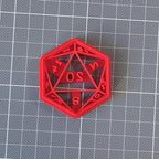 D20 Dice Cookie Cutter – DnD and Dungeons & Dragons 