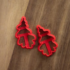 Oak leaf shaped cookie cutter 