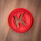 Wakfu/Dofus Kamas coin-shaped cookie cutter 
