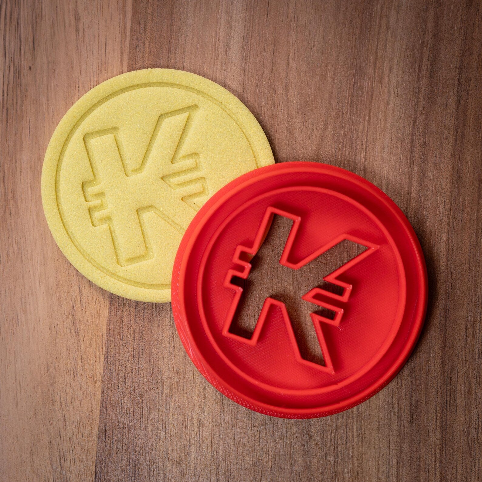 Wakfu/Dofus Kamas coin-shaped cookie cutter 