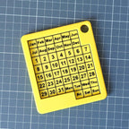 3D Printed Daily Calendar Puzzle