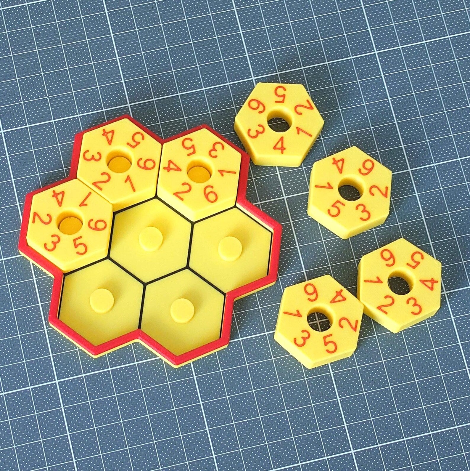3D Printed Daily Calendar Puzzle