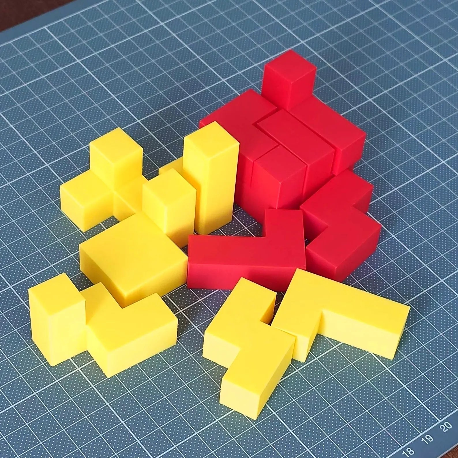 3D Printed Daily Calendar Puzzle