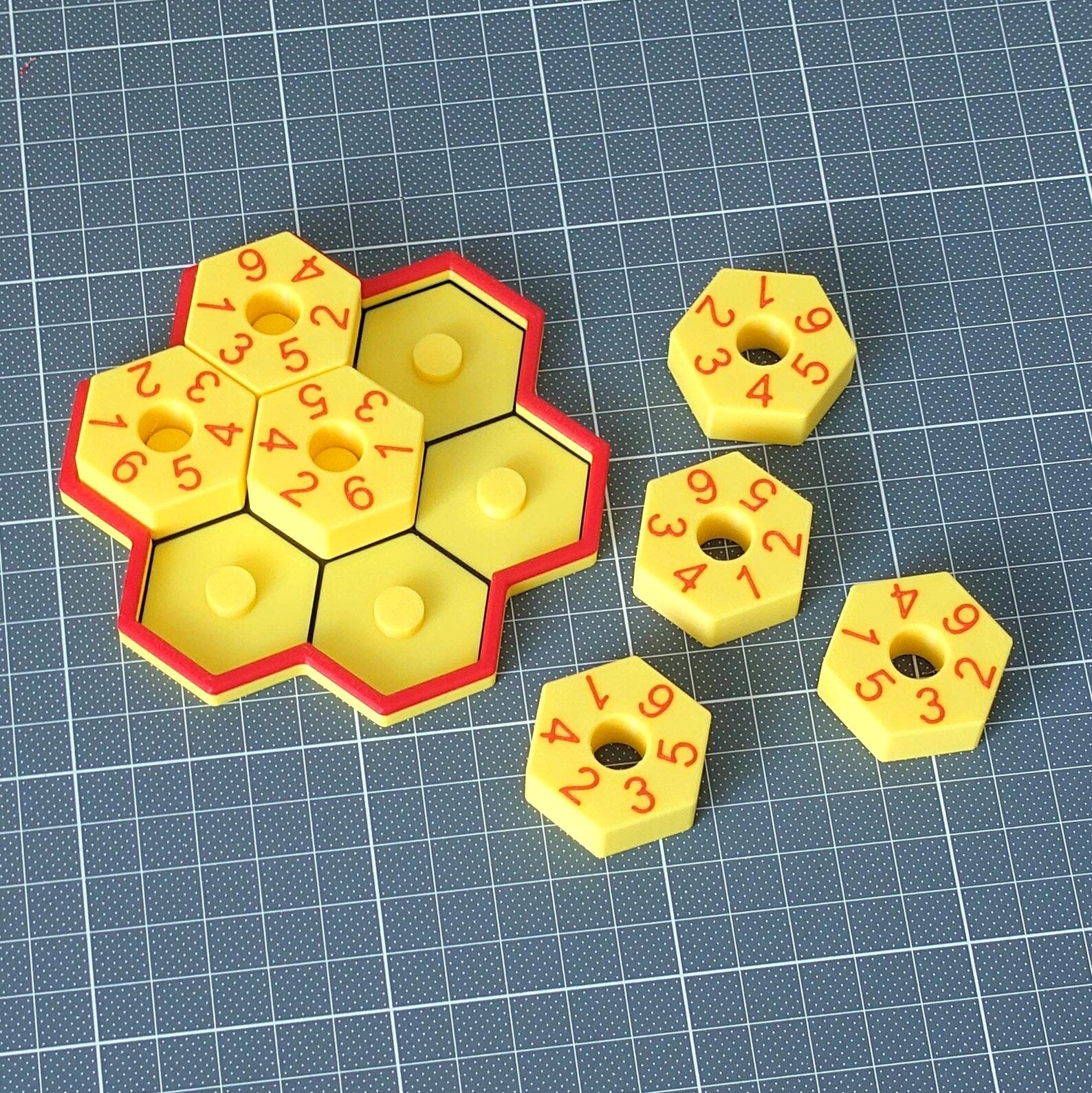 3D Printed Daily Calendar Puzzle