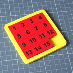 3D Printed Daily Calendar Puzzle