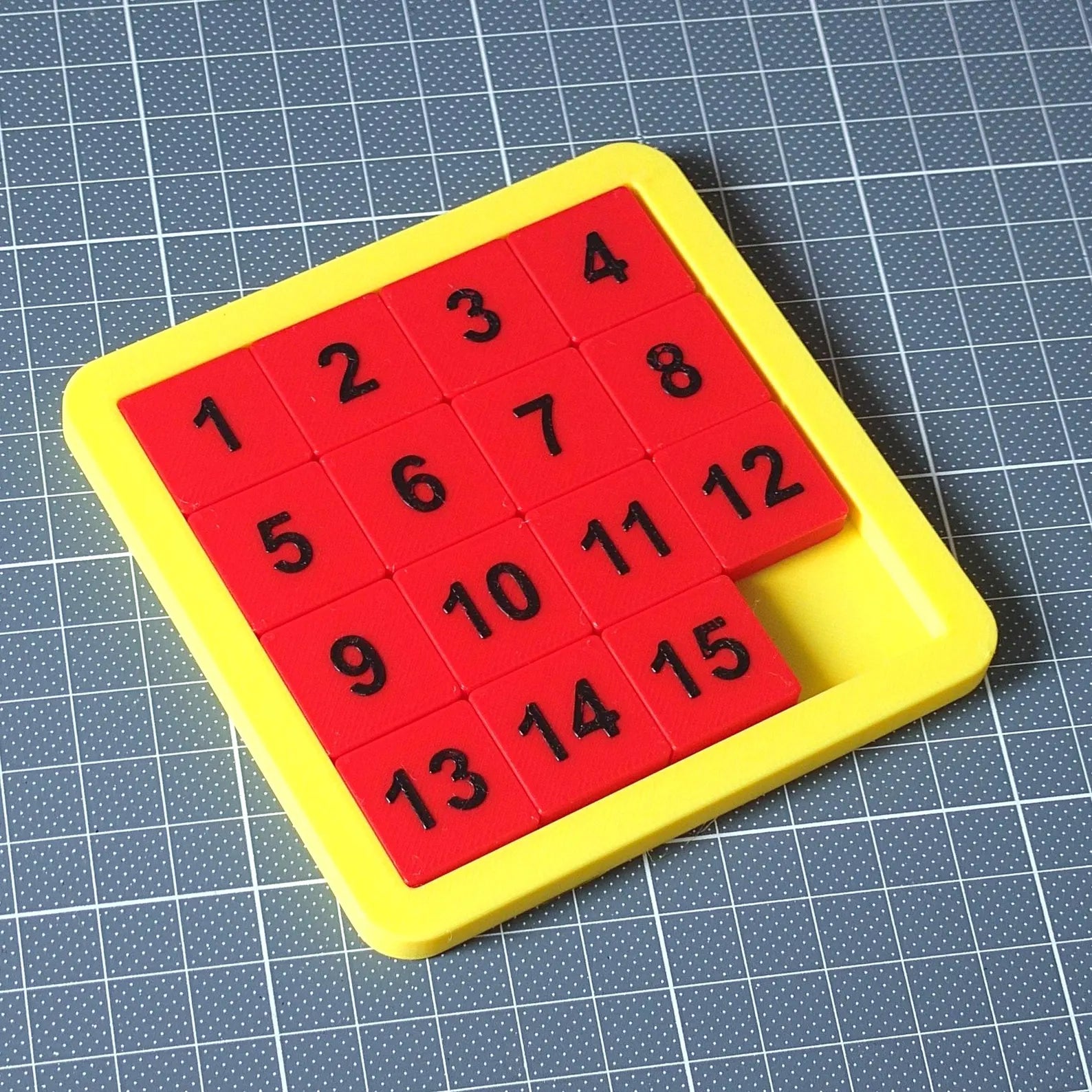 3D Printed Daily Calendar Puzzle