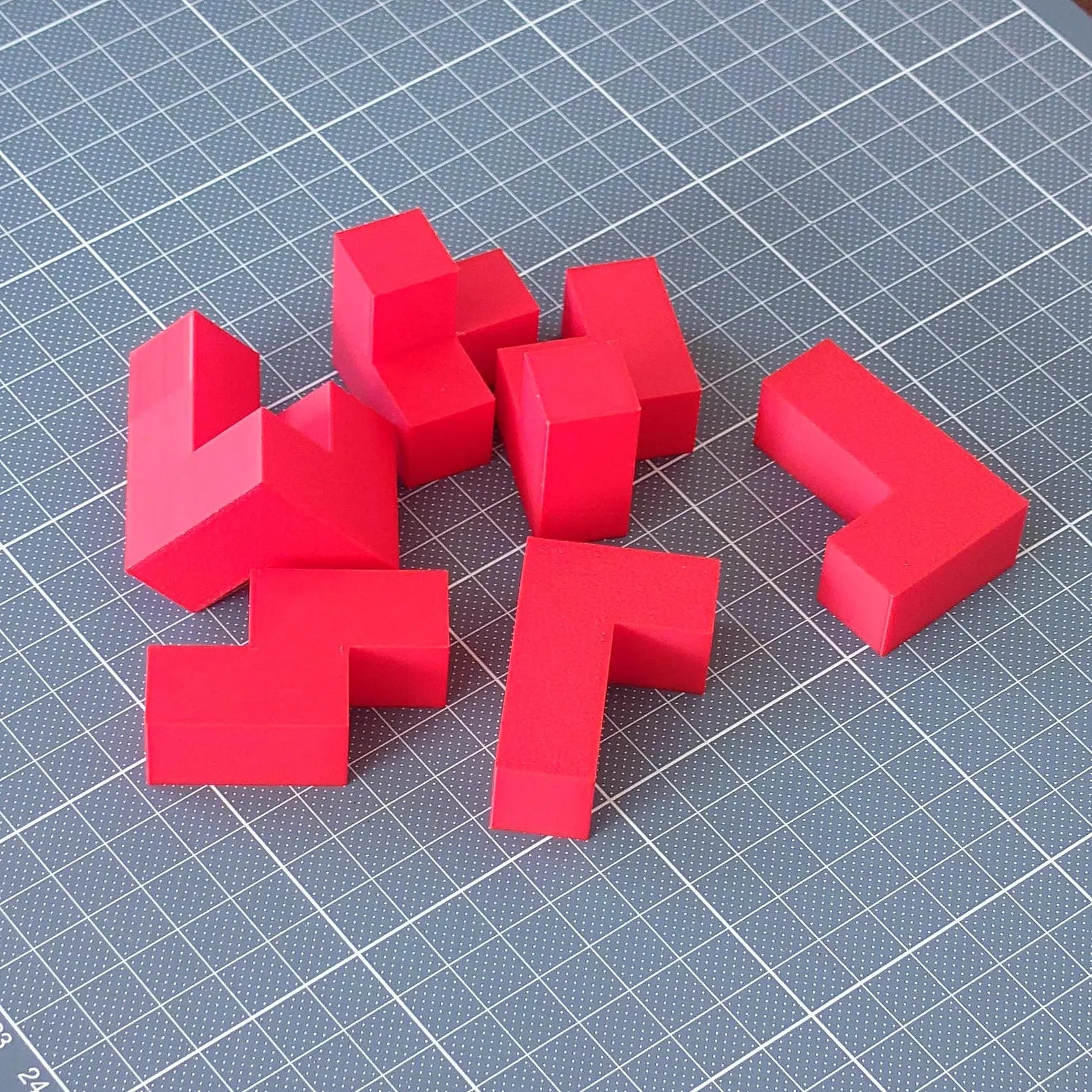 3D Printed Daily Calendar Puzzle