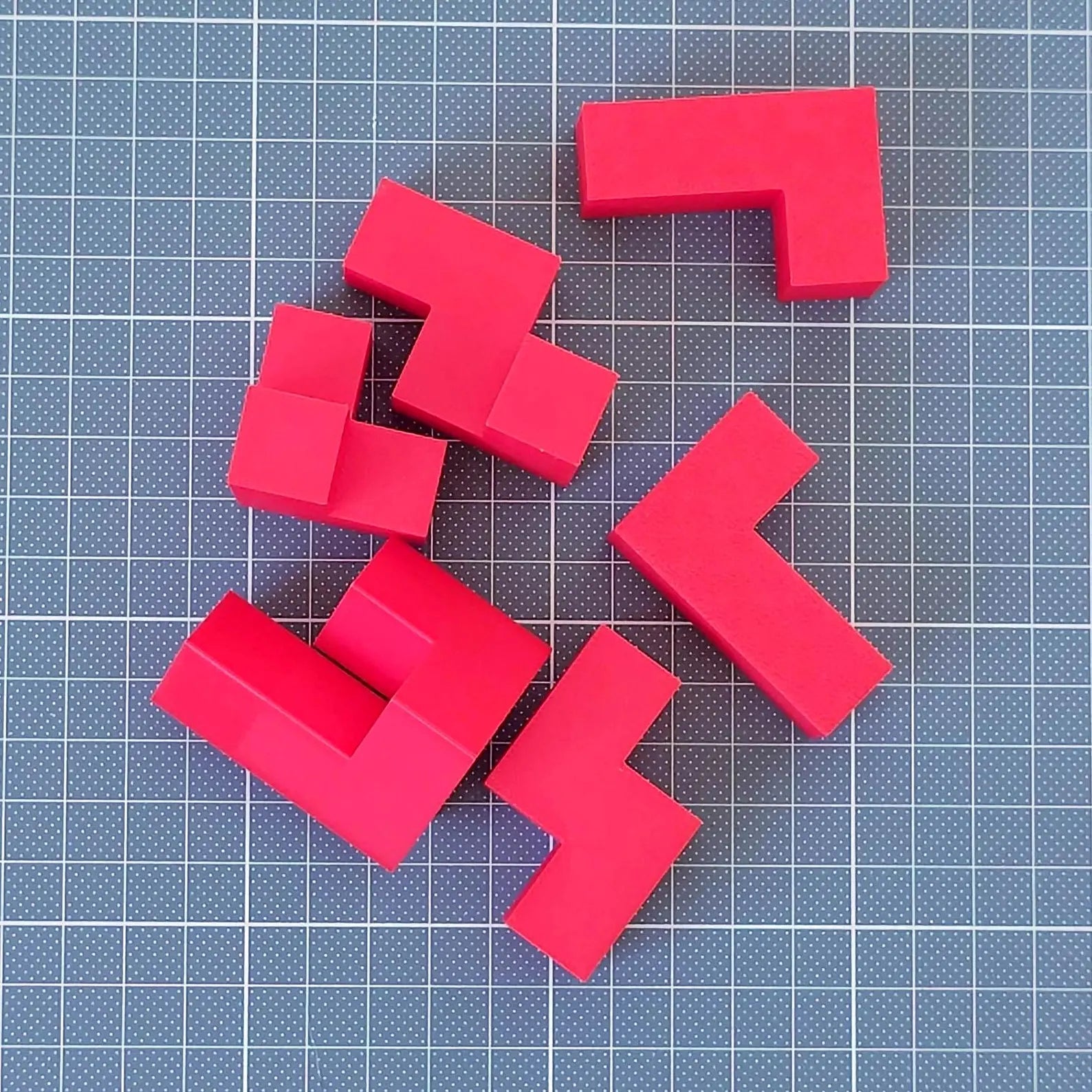 3D Printed Daily Calendar Puzzle