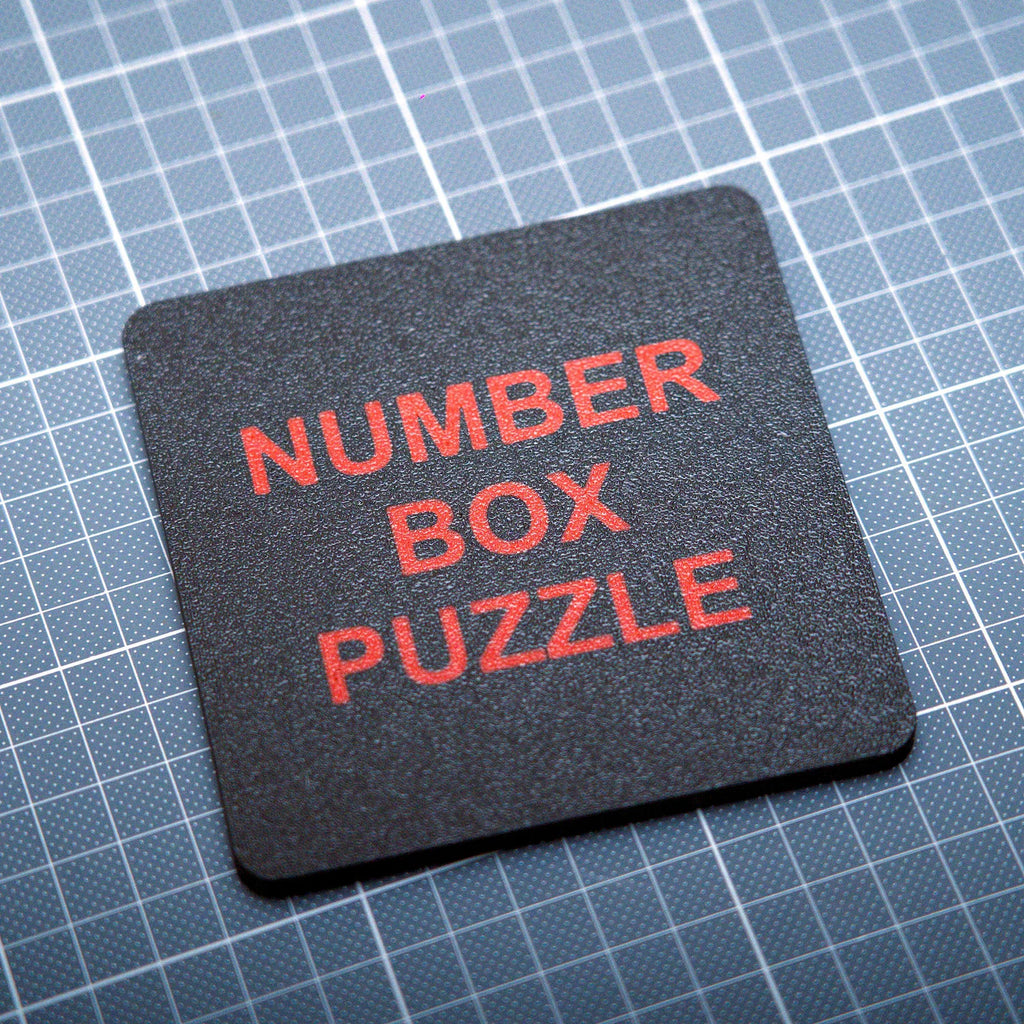 3D Printed Daily Calendar Puzzle
