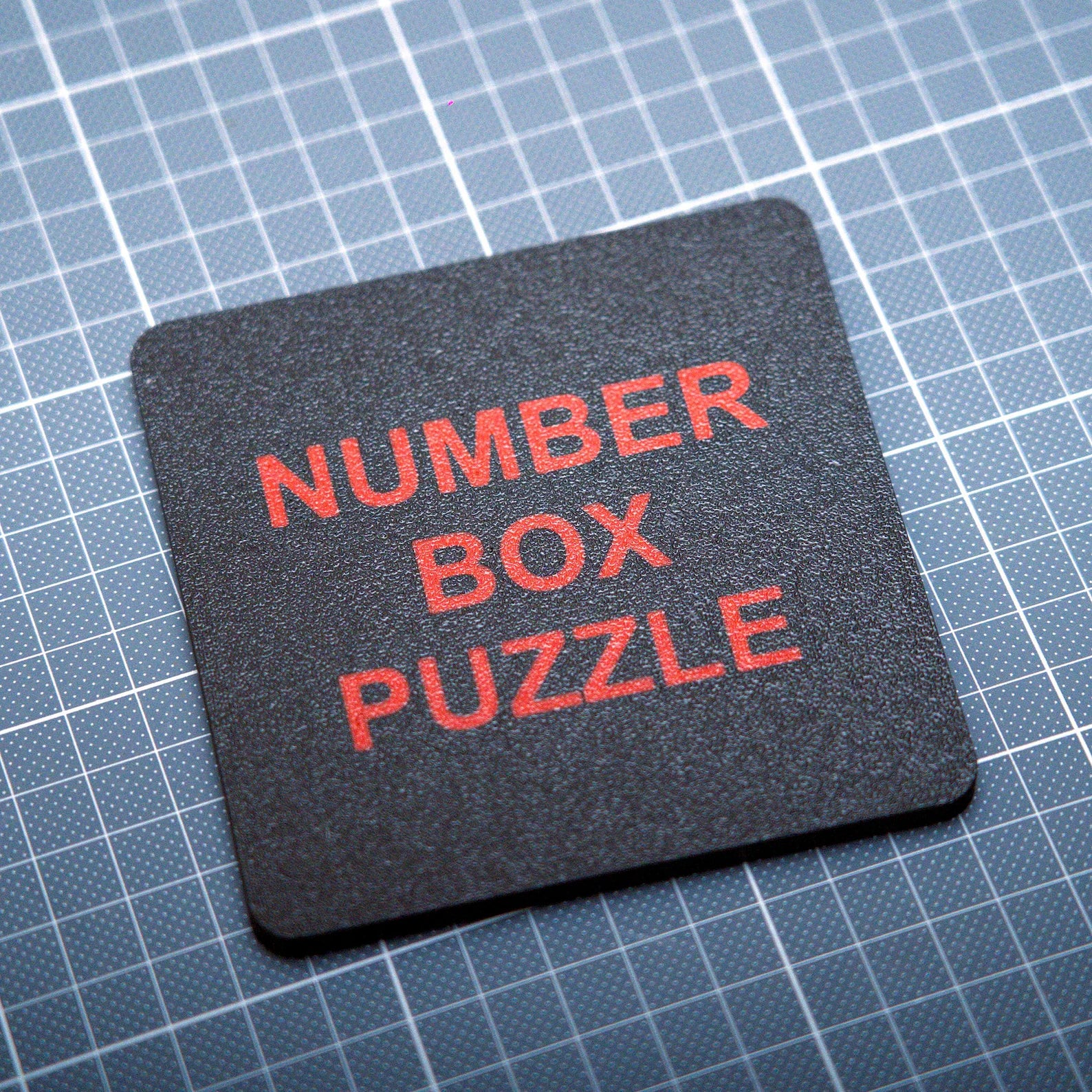 3D Printed Daily Calendar Puzzle